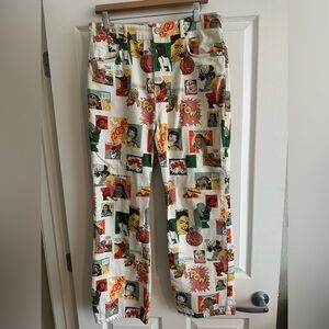 Reformation Comic Strip High Rise Pants